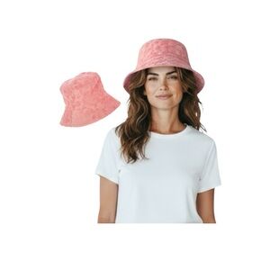 No Boundaries Coral Bucket Hat